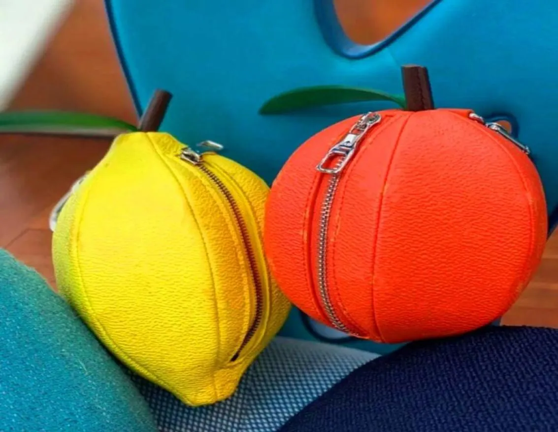 Ilivi Orange Lemon Carrot Pouch Pouch Handbags Designers Crossbody Wallets Counter Counter Fashion Luxurys Womens Lady Totes Pres BAC2526697