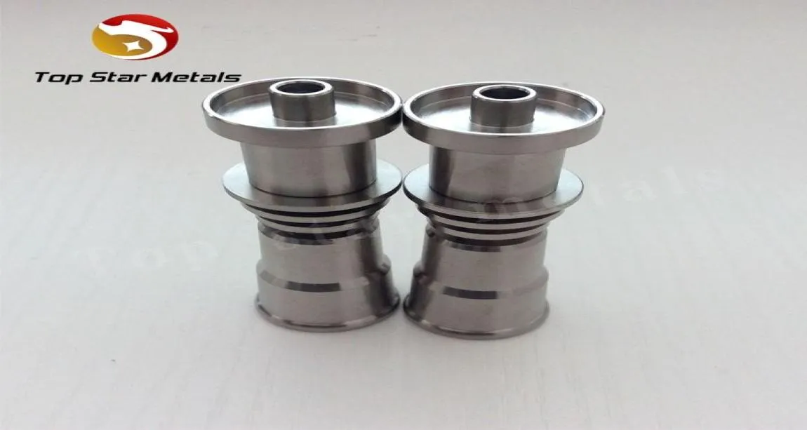 14mm 18mm Kvinnlig justerbar GR2 Titan Domeless Enail -nagel för 158mm ENAIL COIL1644299