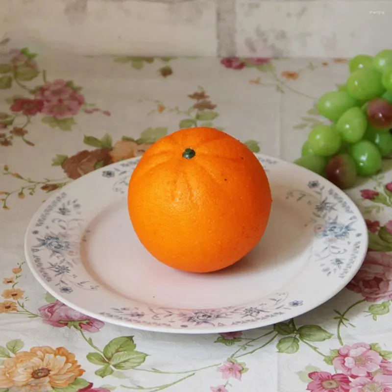 Party Decoratie 3 stuks kunstmatige oranje model simulatie fruitschuim rekwisieten keuken
