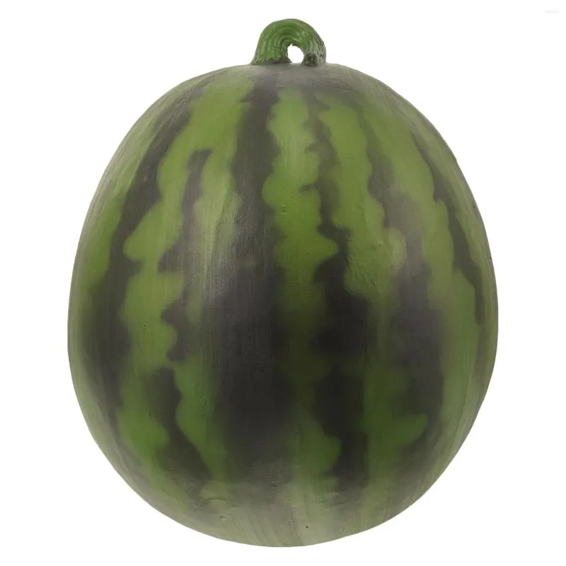 Party Decoration Model Watermelon Simulated Fake Fruits Simulation Decor Faux Desktop Po Prop Lifelike Artificial