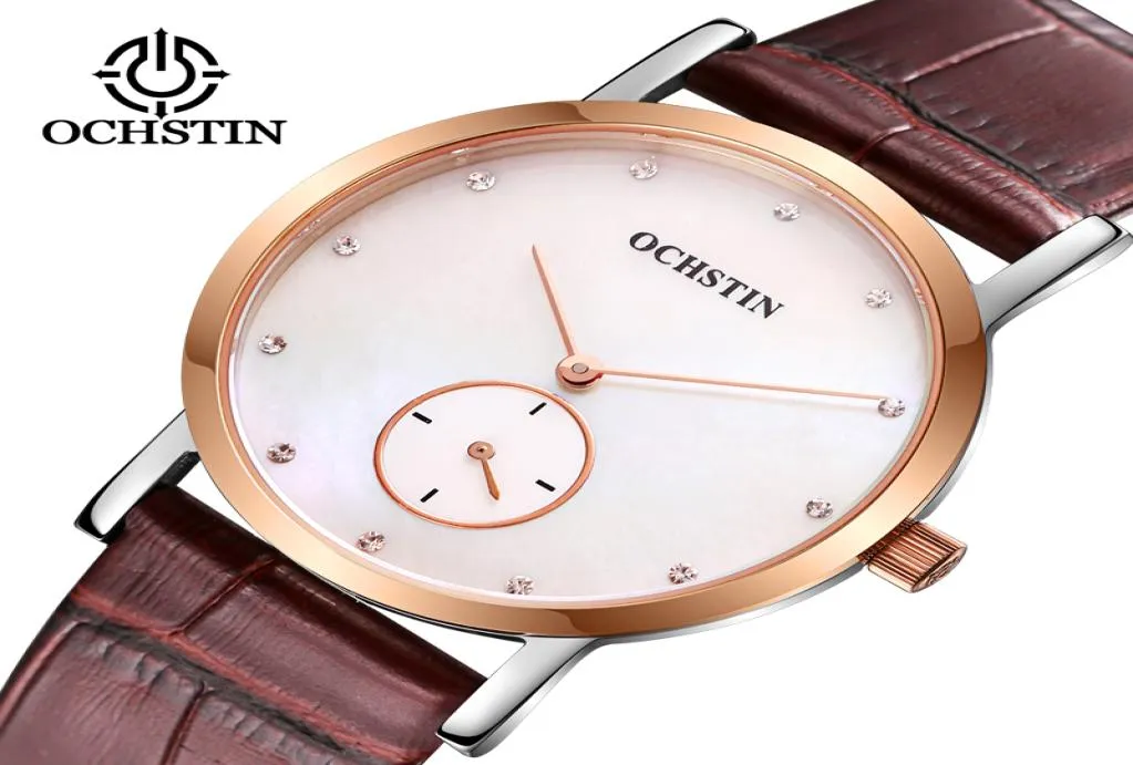 Ochstin Moda Men039s Wrist Watch Women Women Women Ladies Luxury Brand Famous Quartz Watch Man Clock Relogio feminino Montre fem89533390