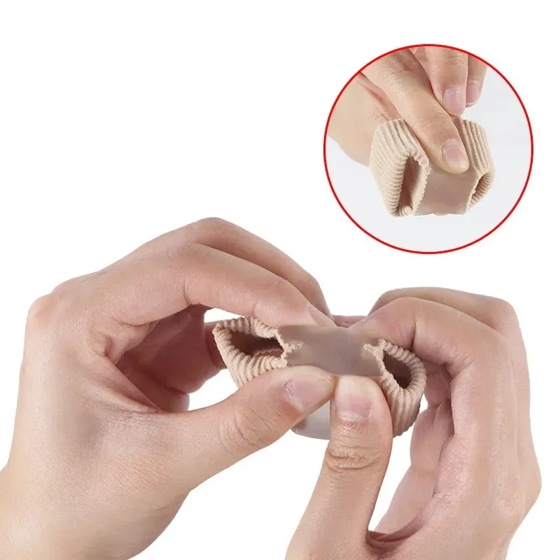 silicone toe spreader فاصل Valgus مصحح الإبهام أداة تصحيح الإصبع