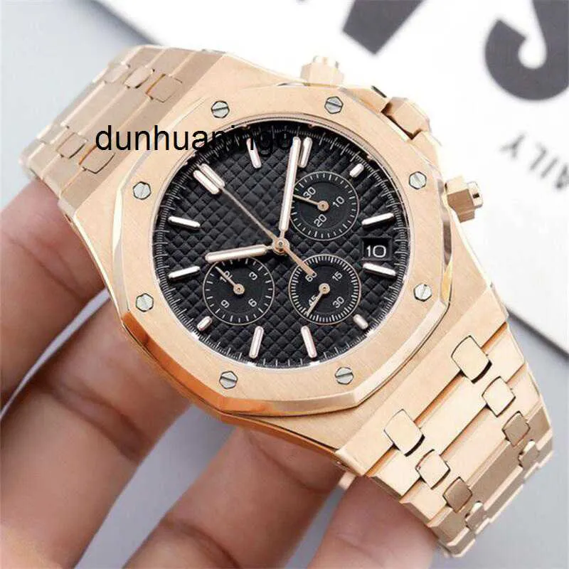 Watch For Men Men battery watch 42MM traditional 904L all stainless steel strap fashionable classic sapphire super luminous waterproof men watch Montre Luxe