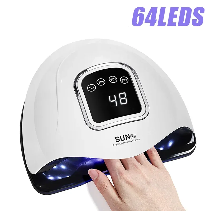 Sukienki lampa suszenia paznokci z lampą LED na ekranie dotykowym do paznokci i żel polerowania kabina UV Paznokcie żel Manicure Pedicure paznokcie EPUIPment