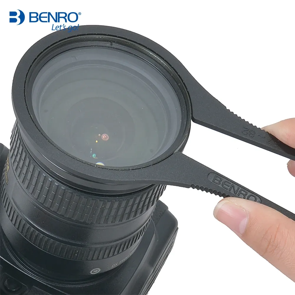 액세서리 Benro FTU1 필터 UV GND ND CPL 렌즈 필터 용 빠른 제거 클립 Canon Nikon Sony 카메라 렌즈 필터 용 렌치 제거 클립