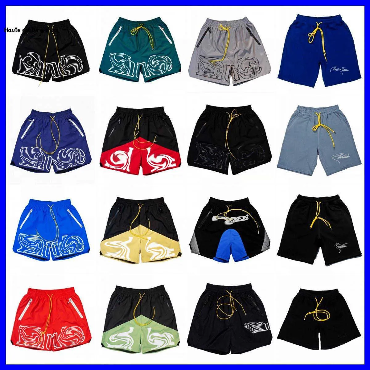 Designer Mens Rhude Shorts Sportswear Fashion Fashion Luxury Luxury NOUVEAU BROIS SUMPRESSE SUMBRE SORTS DE PLACES