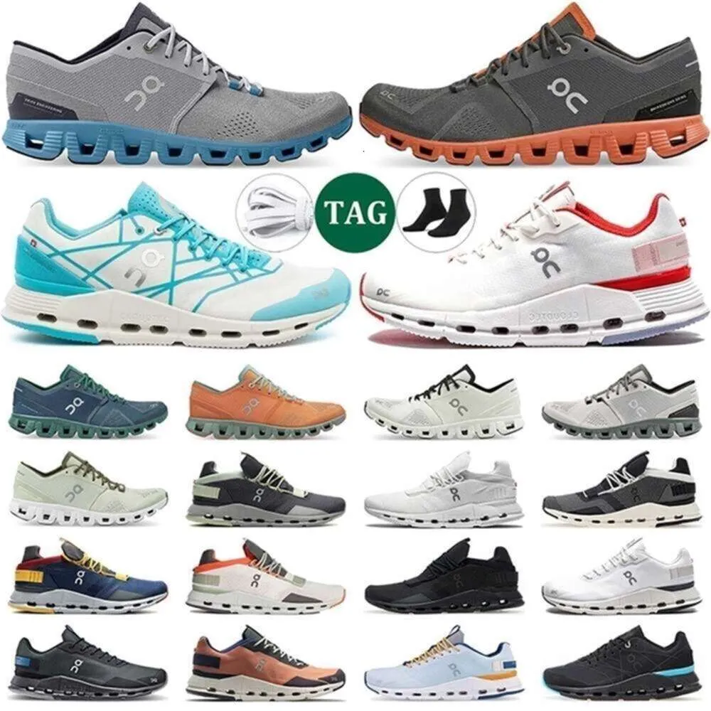 デザイナーシューズ2024クラウド男性のための0n 0ncloud Shoe Black White Storm Blue Tide ROCK ROCK GREA OUTDOOR MENS TRAINLACK CAT 4S TNSメンズシューズ