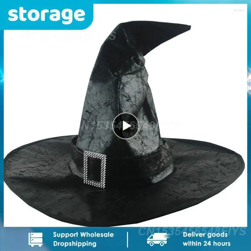 Party Decoration Hat Justerbar storlek Fun och festlig unik design av hög kvalitet Material Bekväm fit Fashion Witch Halloween