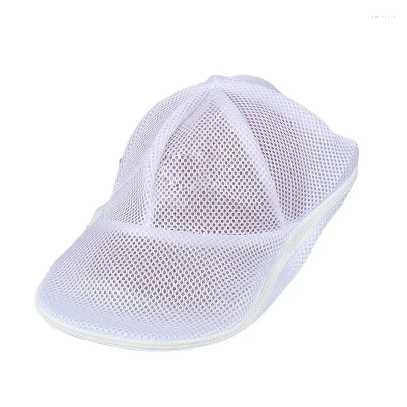 Sacs à linge Simple Hat Wash Protector Baseball Caper Cleaner Sac Washing Machine Mesh 2PCS-FS-PhFU