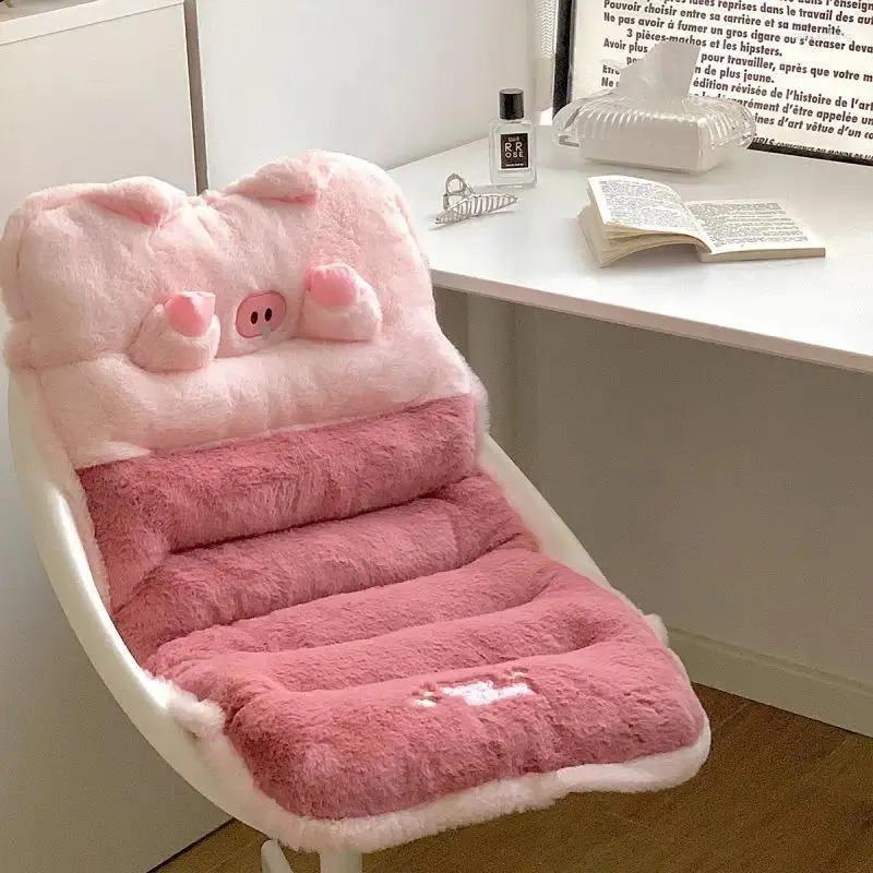 Poduszka Kawaii jednoczęściowa pluszowa na krzesło biuro biurowe