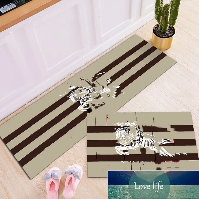 Light Luxury Advanced Kitchen Absorbent Floor Mat Non-Slip Bathroom Bathroom Floor Mat Entrance Door Mat Doorway Toilet Wholesale