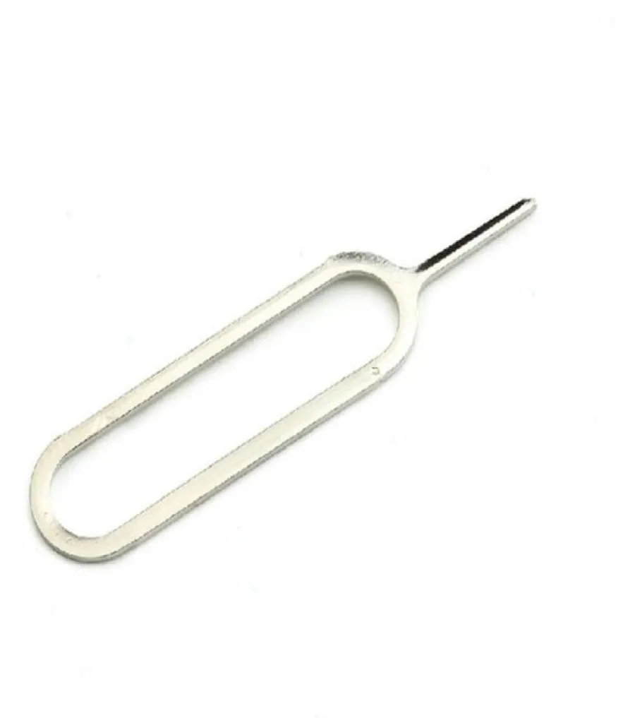 10000PCSCARTON Billigt bra hela SIM -kort Pin Needle Cell Phone Tool Tray Holder Eject Pin Metal Retrieve Card Pin för iPhone 9138054