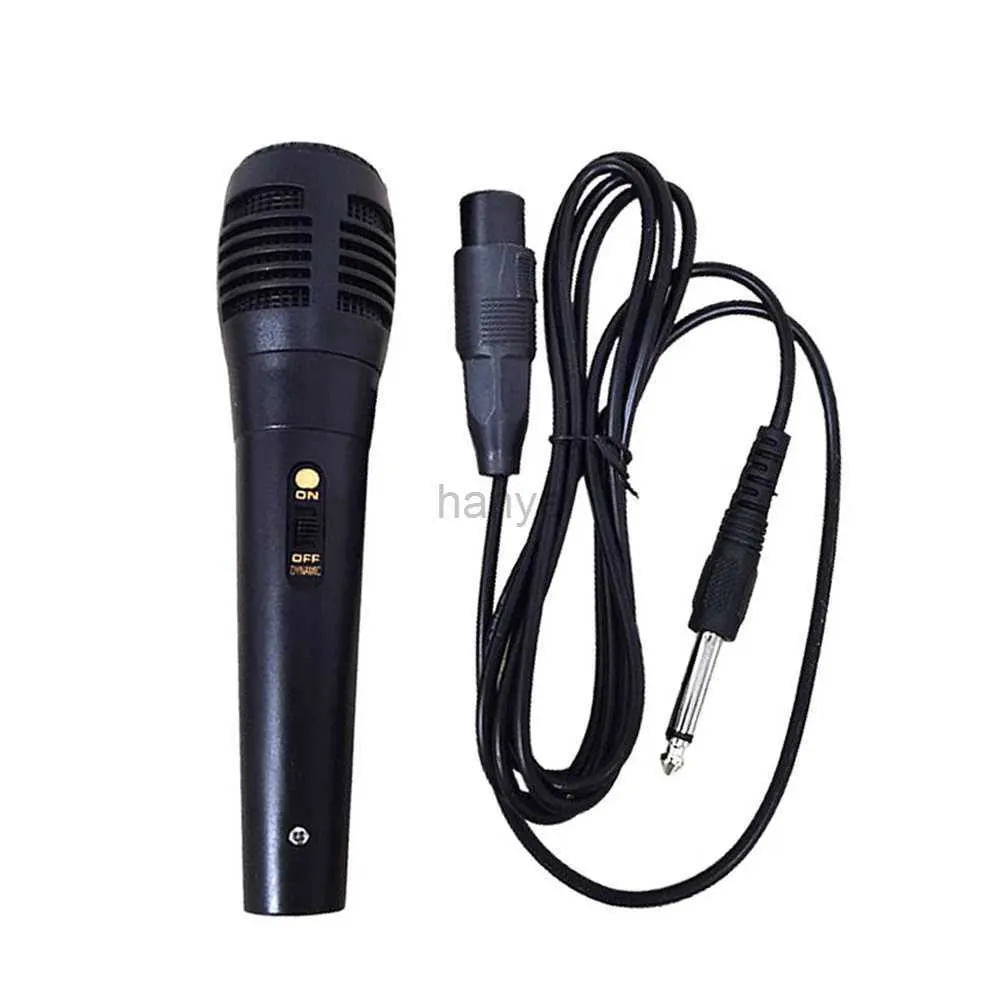 Mikrofoner 3,5 mm 6,5 mm Wired Dynamic Microphone Professional Handheld Mic Noise Reduction Microphone For KTV Karaoke Laptop Computer 240409