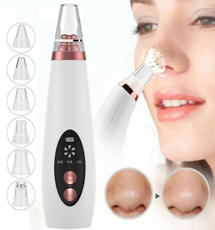 USB Blackhead Black Dot Dot Remover Face Pore Vacuum Care Acne Acne Pore Cleaner Pimple Rimozione Strumenti di aspirazione aspirante Strumenti del viso 2984624