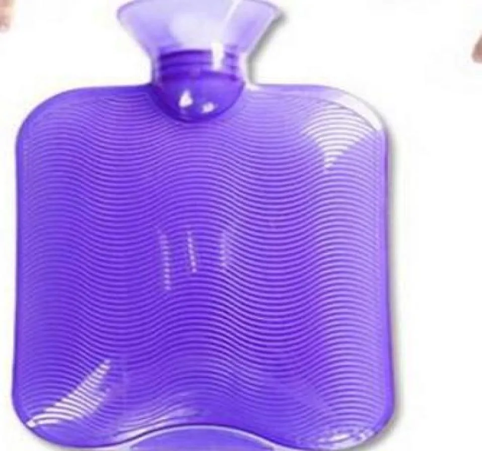Dhlrubber Wasserflasche Premium Klassische transparente Wasserflaschen ideal für Schmerzlinderung Muskel Entspannung Komfort Gebrauchung 8337159