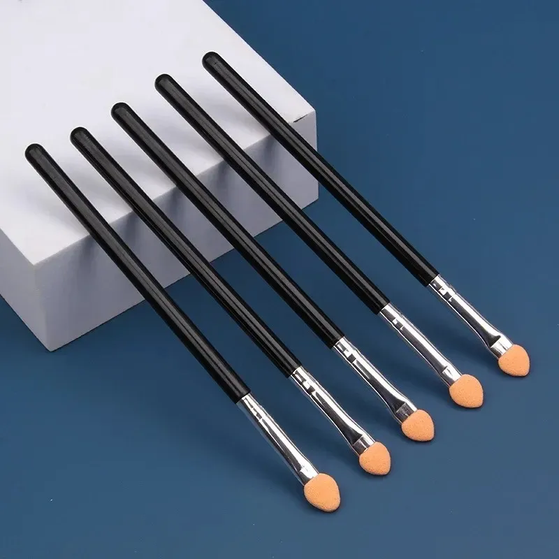 Hot 1/5/10PC Eye Shadow Brush Makeup Dual Sided Sponge Nylon Set Eye Shadow Brushes for Cosmetic Applicator Makeup