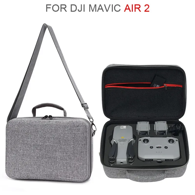 Caméras pour DJI Mavic Air 2 Sac de rangement de grande capacité Sac à épisode à gratter Srush à l'épreuve pour DJI Mavic Air 2 Drone Accessoires
