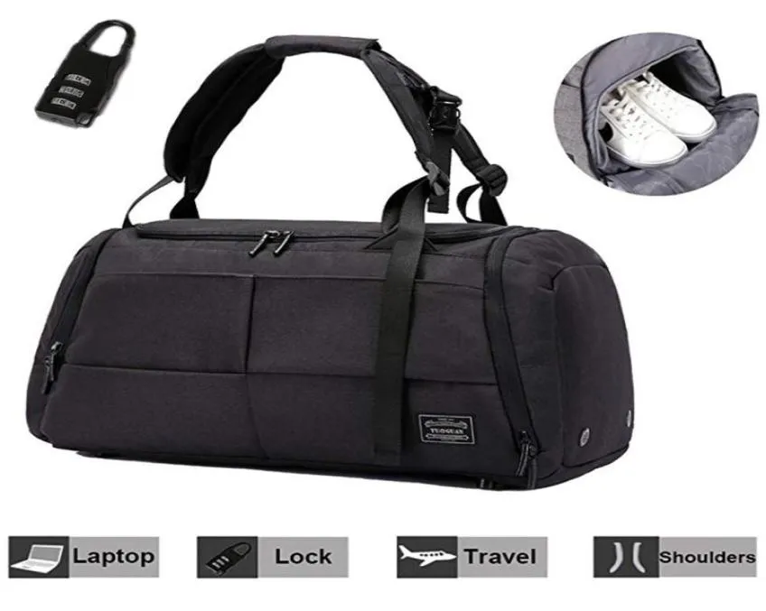 Palestra borse borse20quot bagaglio da viaggio sacca da palestra leggera impermeabile per uomo marsupioso zaino antitheft con un LOC9835230