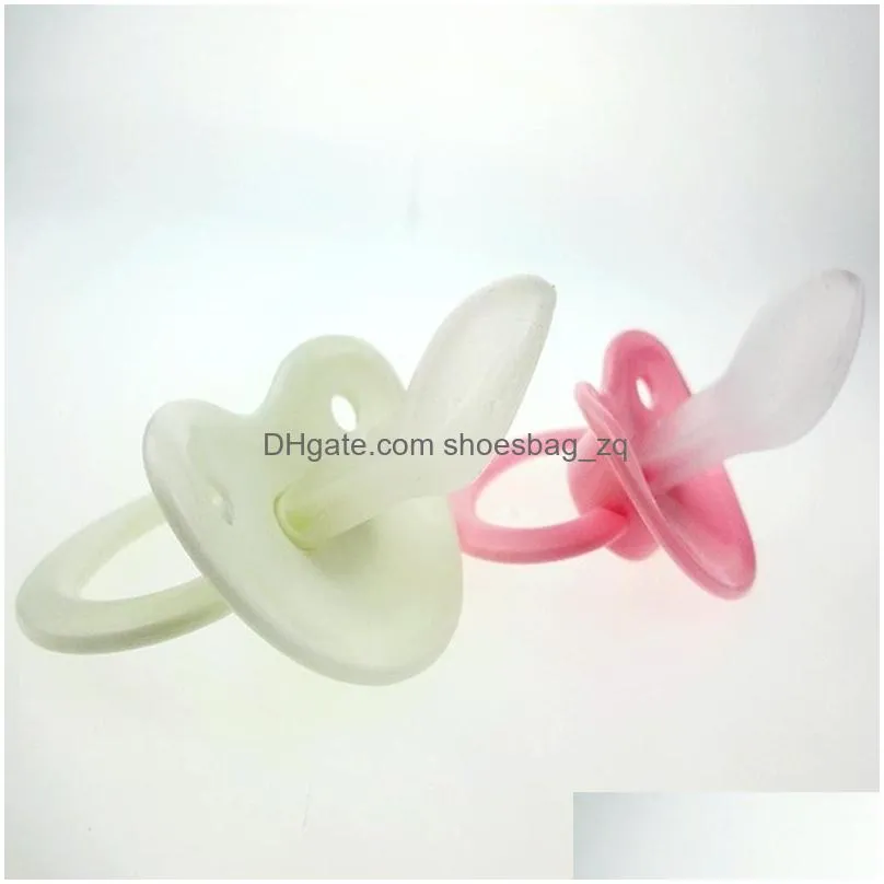 PACIFIERS CUSTOM Big Size Sile ADT PACIFIER SOLID Color Baby Classic High Quality Nipple for Kids99377727 Drop Delivery Kids Maternity DH5V0