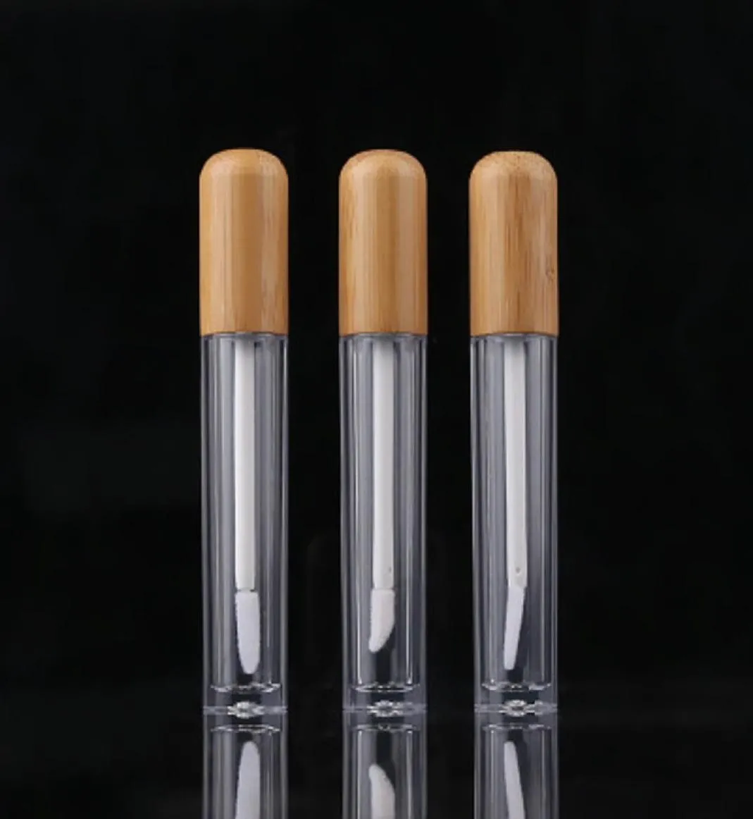 5 ml di bottiglia di lucidalabbra in bambù vintage labbra labbra ricaricabili tubo balsamo per contenitore estetico vuoto tubi fai -da -te tubes5972797