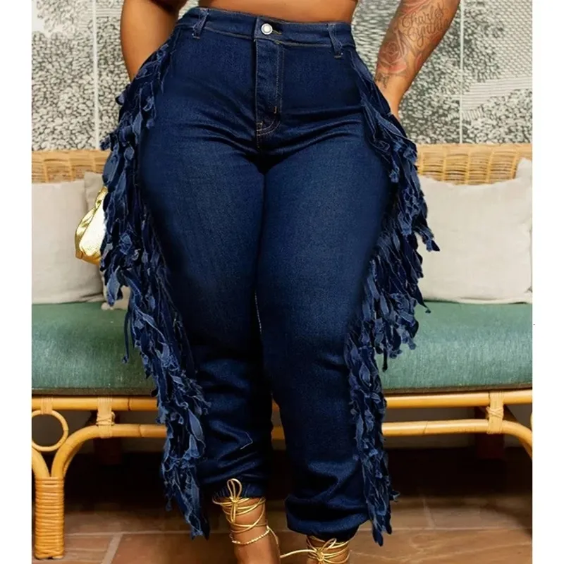 Low Rise Plus Size Denim Pants Plus Size Daily Jeans, Denim