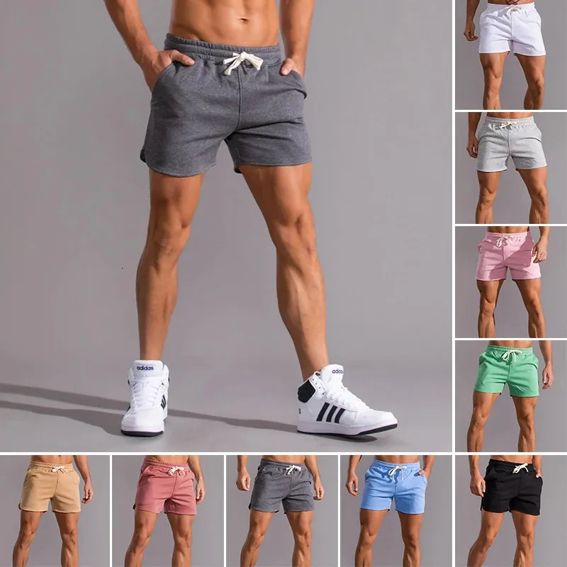 Home Coton Shorts pour hommes Sport Sport Casual Gym Running Fitness Fitness Basketball Jogging Clothes Hels Clothes 4xl 240325