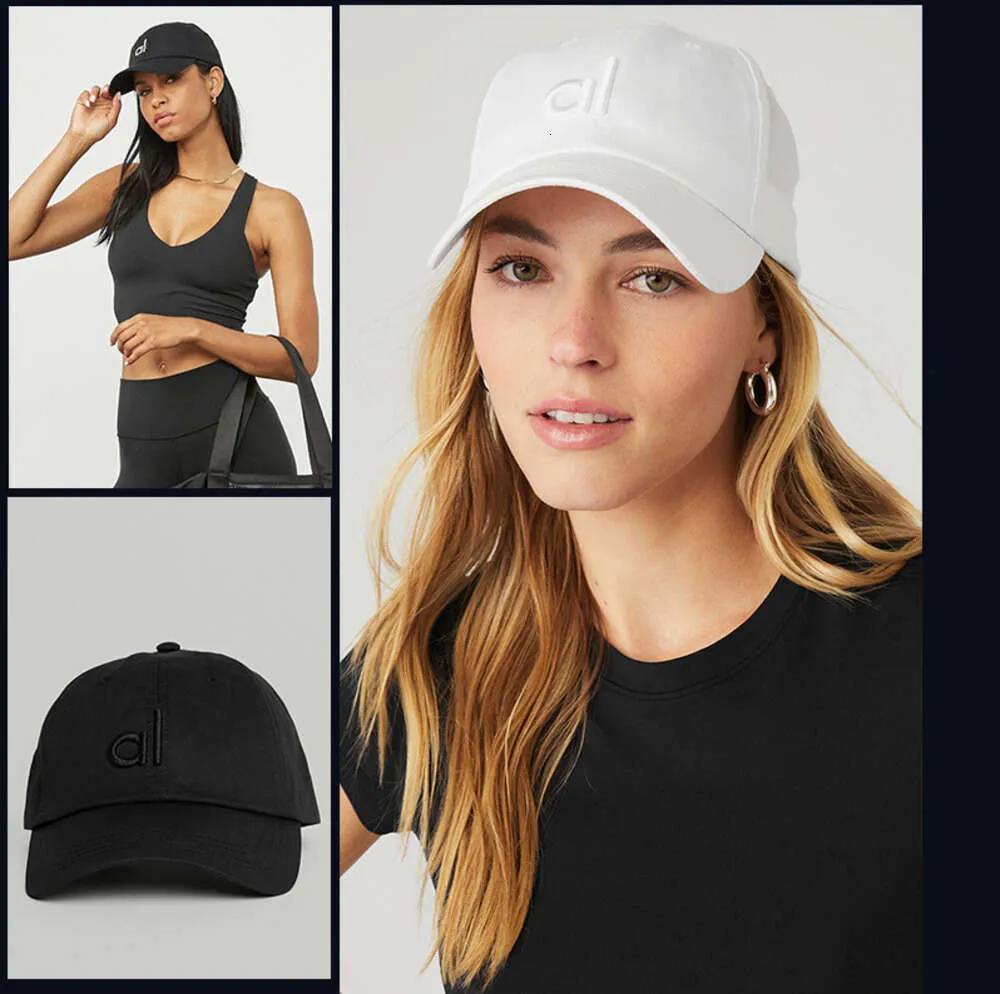 Al00 Sports Caps Mens Capinho de beisebol para mulheres e homens ioga Lingue de pato Chapéu esportivo Trendência Sun Shield 2024TT