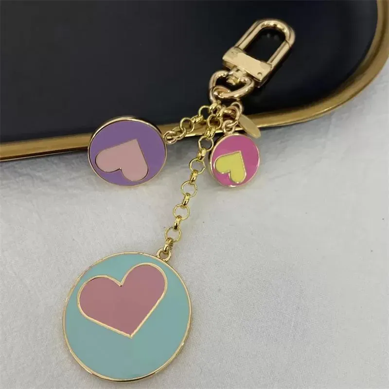 Designer de luxe Keychain Fashion Classic Brand Clé Muckle Flower Letter Key Chain SP3-6 Handmade Love Kecheschains Mens Womens Bags Trendy Sacs Pendants CYG24040802-6