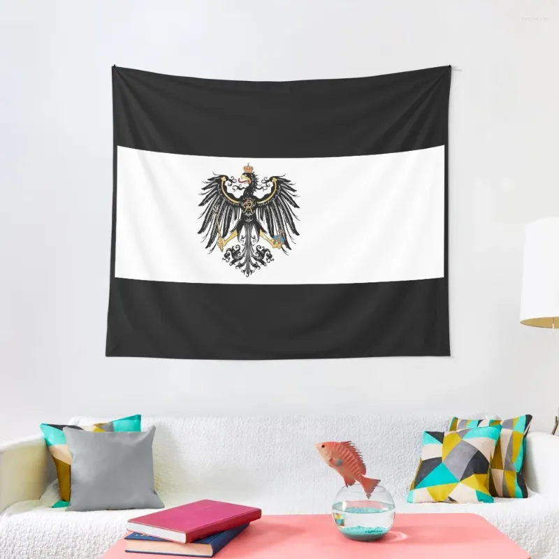 Tapisseries Flag of the Kingdom Prussia (1892) - Décoration de la tapisserie de merch pour chambre à coucher