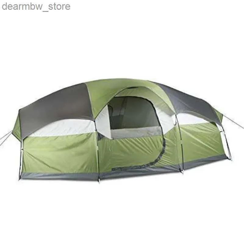 Tentes et abris à l'extérieur 6-8 personnes Tent à étanche et à la tente à double decker à l'épreuve du vent camping et tentes de pique-nique L48