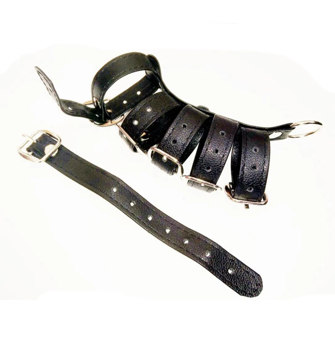 Penis sele remmar kuk ring bur begränsningar manlig enhet bdsm bondage redskap cbt sex leksaker för män faux läder bx8007576261