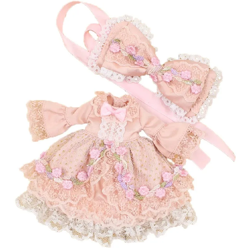 ICY DBS Blyth Doll dress 16 toy Clothes Lovely delicate lace princess skirt bow bjd outfits 240329