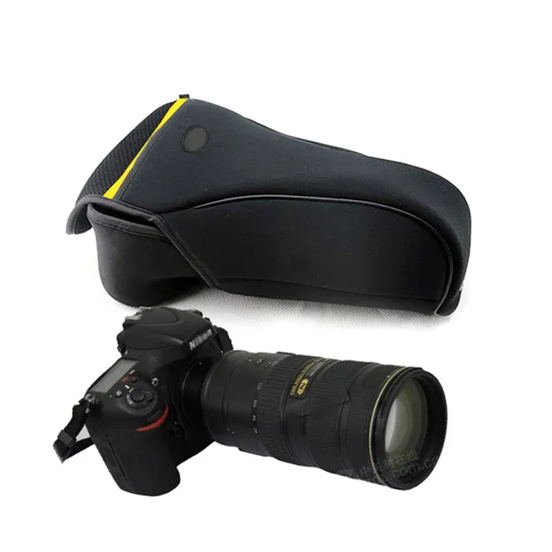 Teile tragbare Kamera -Hülle Tasche für Nikon D600 D610 D800 D810 D850 D750 D700 D300 70200mm 80400 Schutzbeutelabdeckung Weiche Innenbeutel