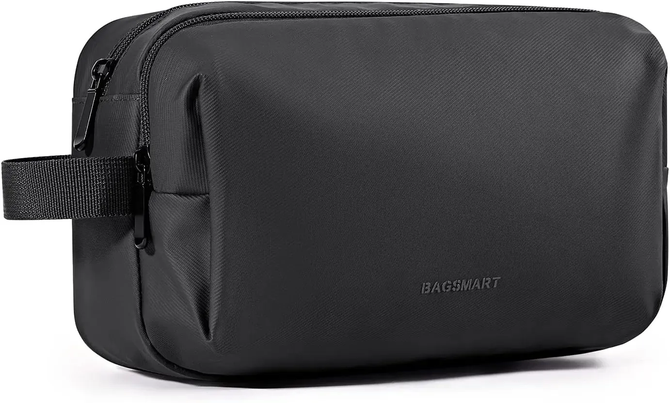 Bagsmart Borse da toeletta per uomini Organizzatore di viaggio Kit Dopp Dopp Acqua di barba da barba Accessori Accessori R 240329