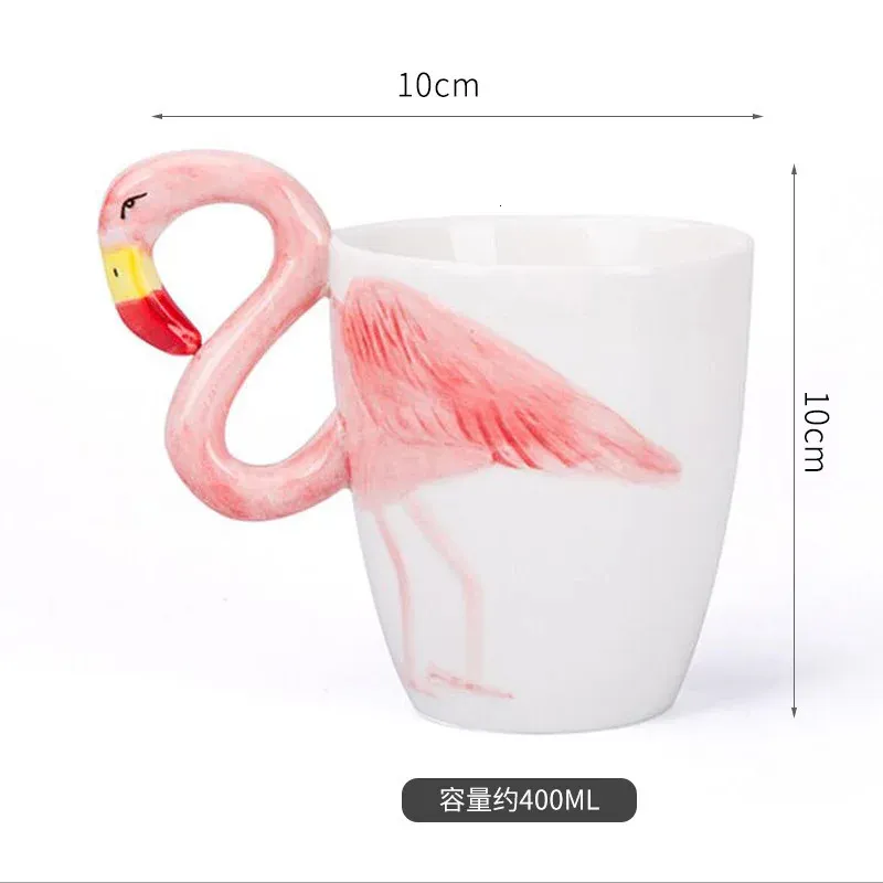CFen A Ceramic Coffee Cup Milk Tea Cup 3D Animal... From 12,68  | DHgate