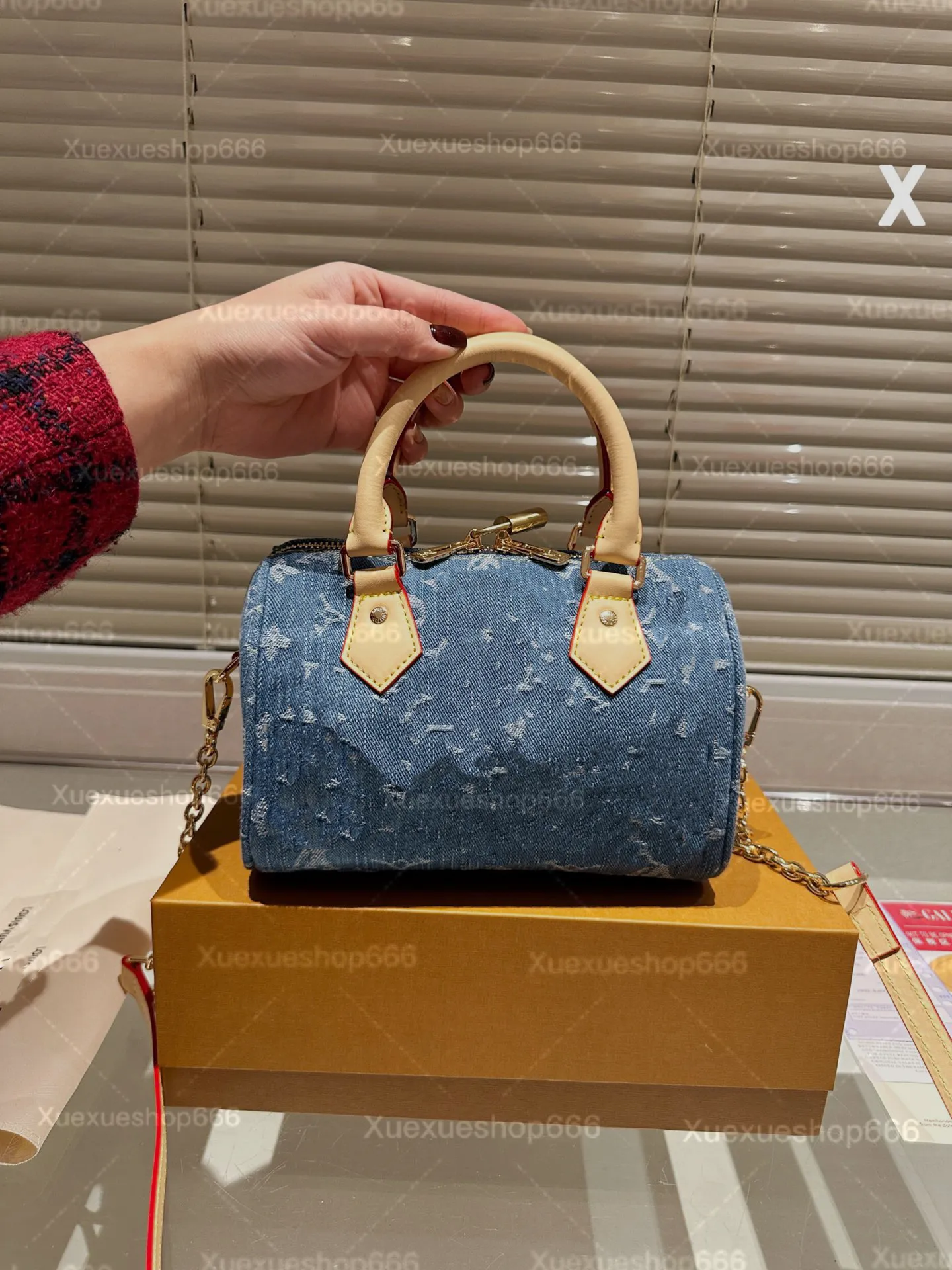 Sacs de créateurs femmes mini sacs à duffel denim 20 sacs à main