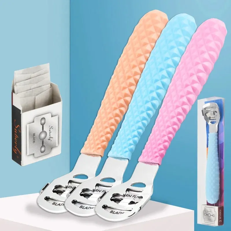 Strumenti per la cura dei piedi professionali di bellezza Cuticole Cuticola raschietto File di cura del piede Care Strumento a pedicure Blade per rasoio per pedicure