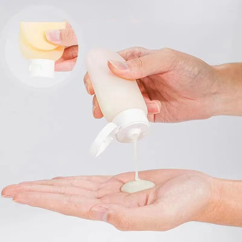 Flüssige Seifenspender 3 Teile/Set Reise nachfüllbares Flaschen -Kit tragbares Essence Shampoo Körperwaschbehälter auf Flugzeug Kompakt
