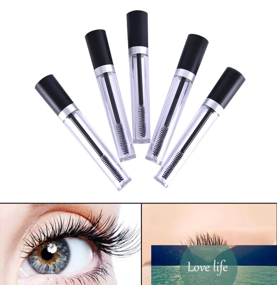 8ML Plastic Clear Empty Mascara Tube VialBottleContainer with Black Cap for Eyelash Growth Medium Mascara8711541