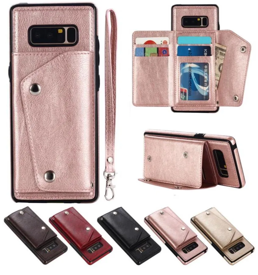 NEUE FODE TOP GROSS GESEHREN STOCKFORTE Wallet Credit Card Inhaber Fallabdeckung für Samsung Galaxy S9S8NOTE 987165684