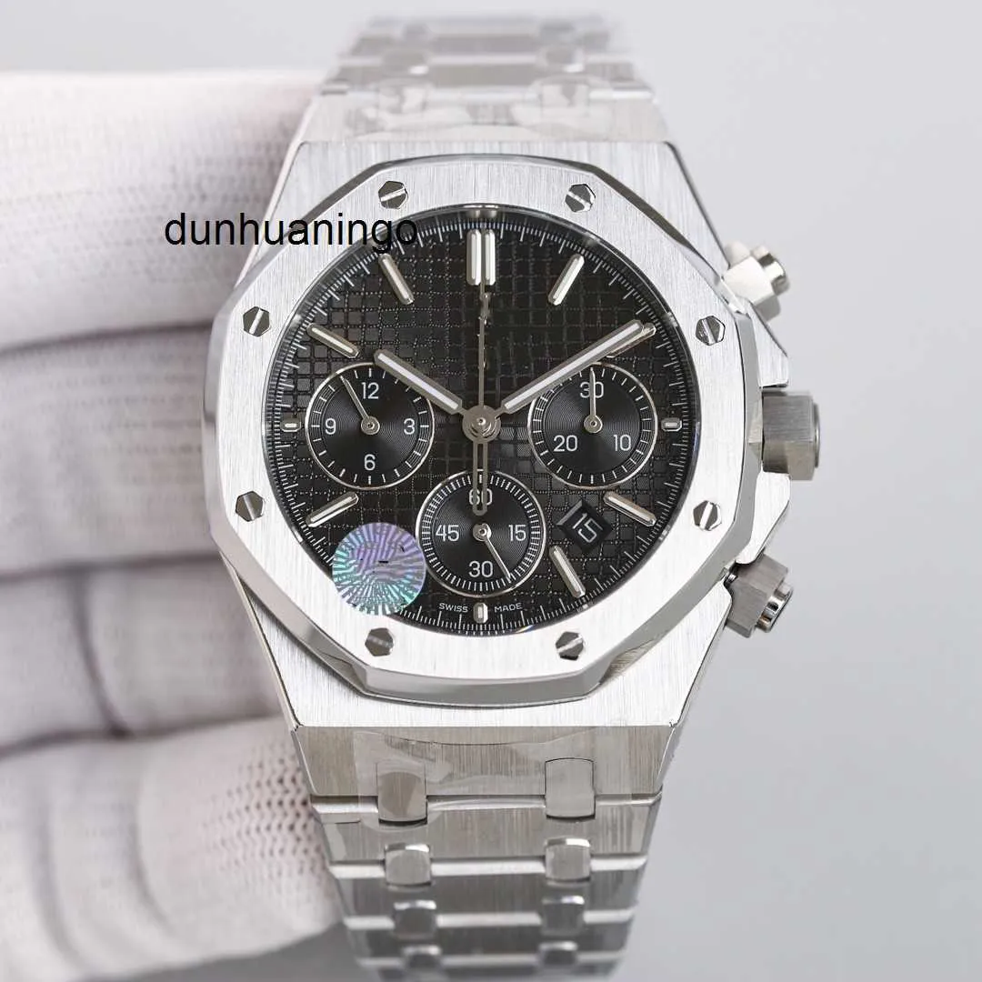 Surveillez les hommes Watch Timing Code Watch 7750 Timing Core 316 Précision Steel Case 41mm Dial Strong Night