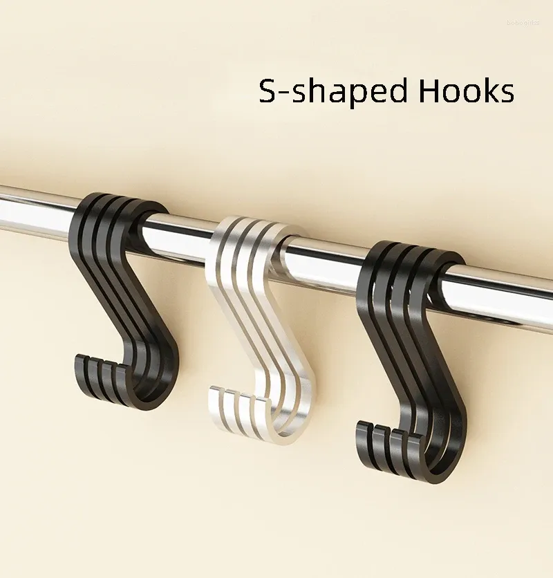 Hooks 8 PCS Home Multi-function S-Shape For Hanging Bathroom Kitchen Utensils Storage Tools