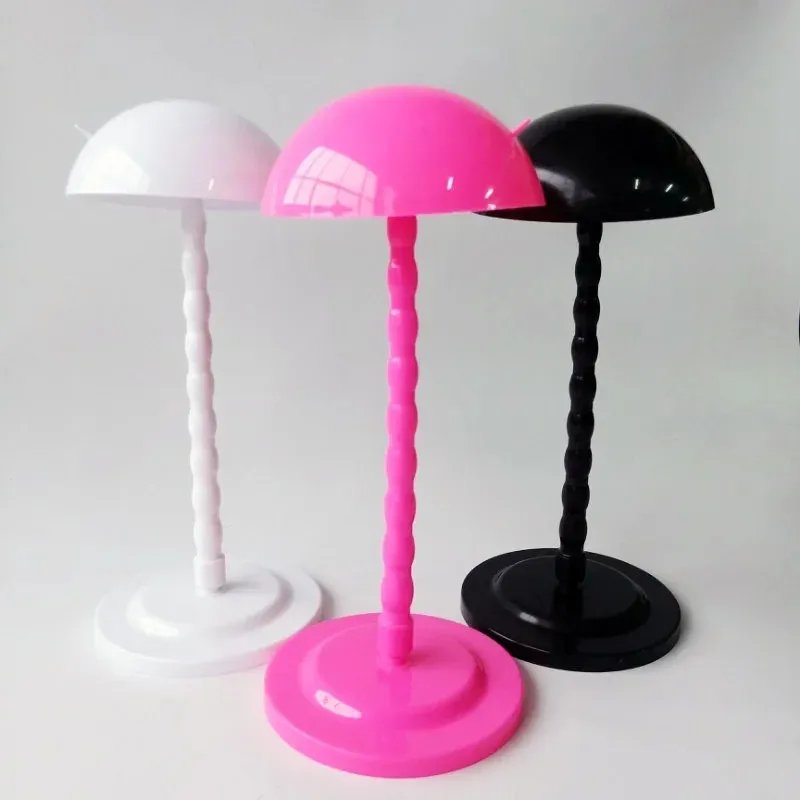 Portable Cap Mannequin Head Wig Stand Stable Dummy Practical Storage Hair Holder Hat Display Home Salon Tool