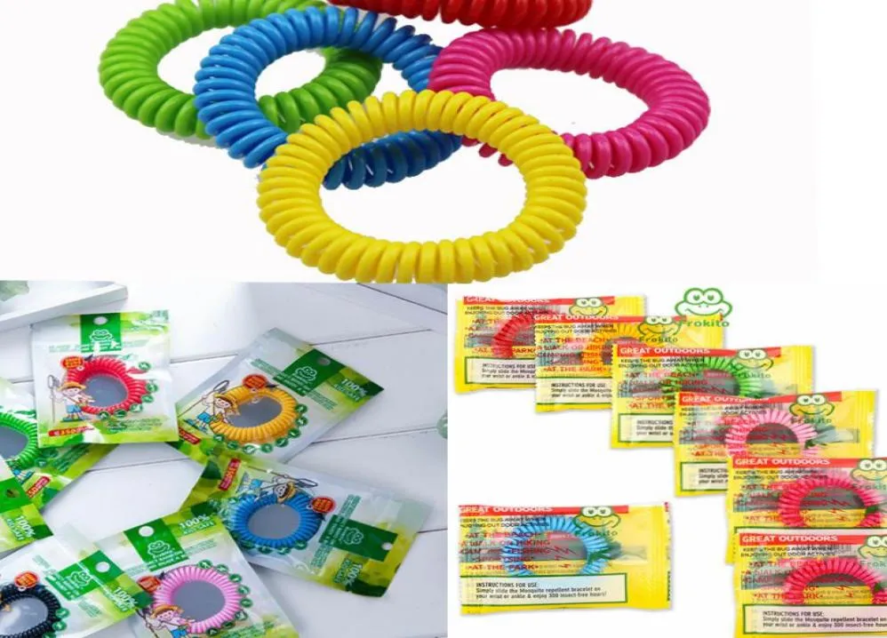 Mosquito Bracelet Bug Bug Insects Protection pour les enfants adultes Bracelet de bracelet de bracelet de poignet anti-moustique LJJK21979172996