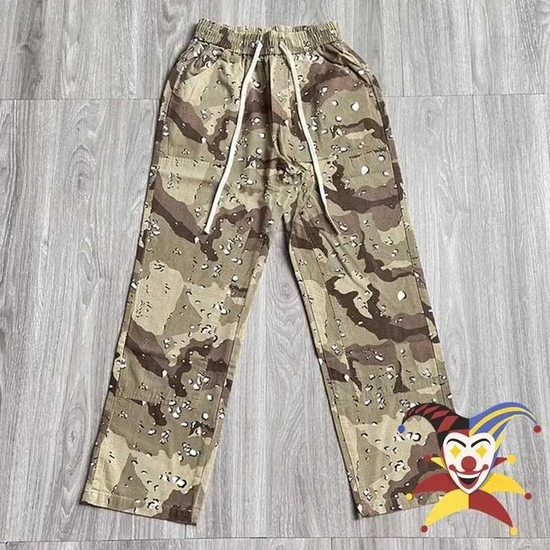 Pantalon pour hommes Saint Michael Camouflage Pantalon de journalisation fonctionnelle Femmes Femmes Lavage du jogger vintage Pantalon de survêtement J240402