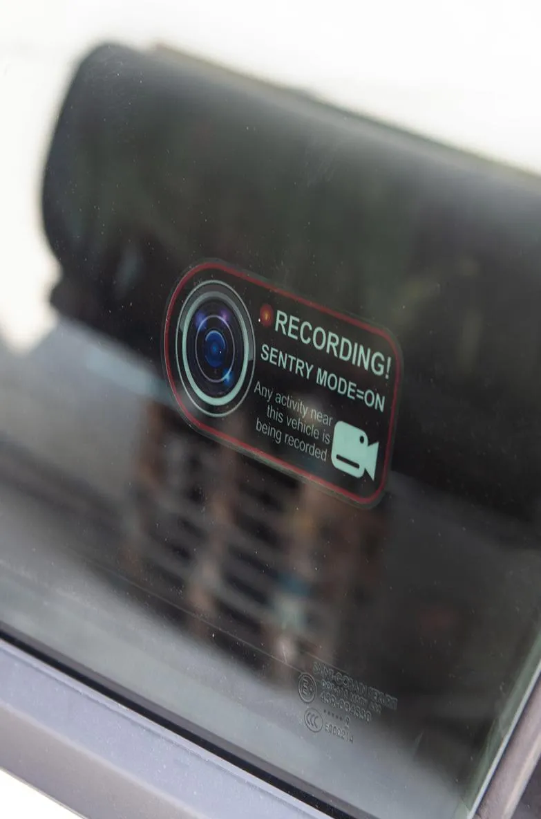 VXVB لـ Tesla Model 3 2021 New Car Accessories Model Y S X Window Glass Stickers Camera Carma Consling Model3 Three2230515
