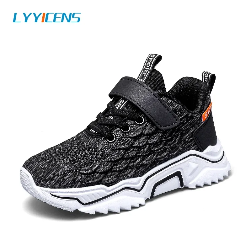 Sneakers Fashion Kids Running Shoes Mesh AntiSlippery Breathable Sneakers for Boys Children Four Seasons Unisex Outdoor Sneakers