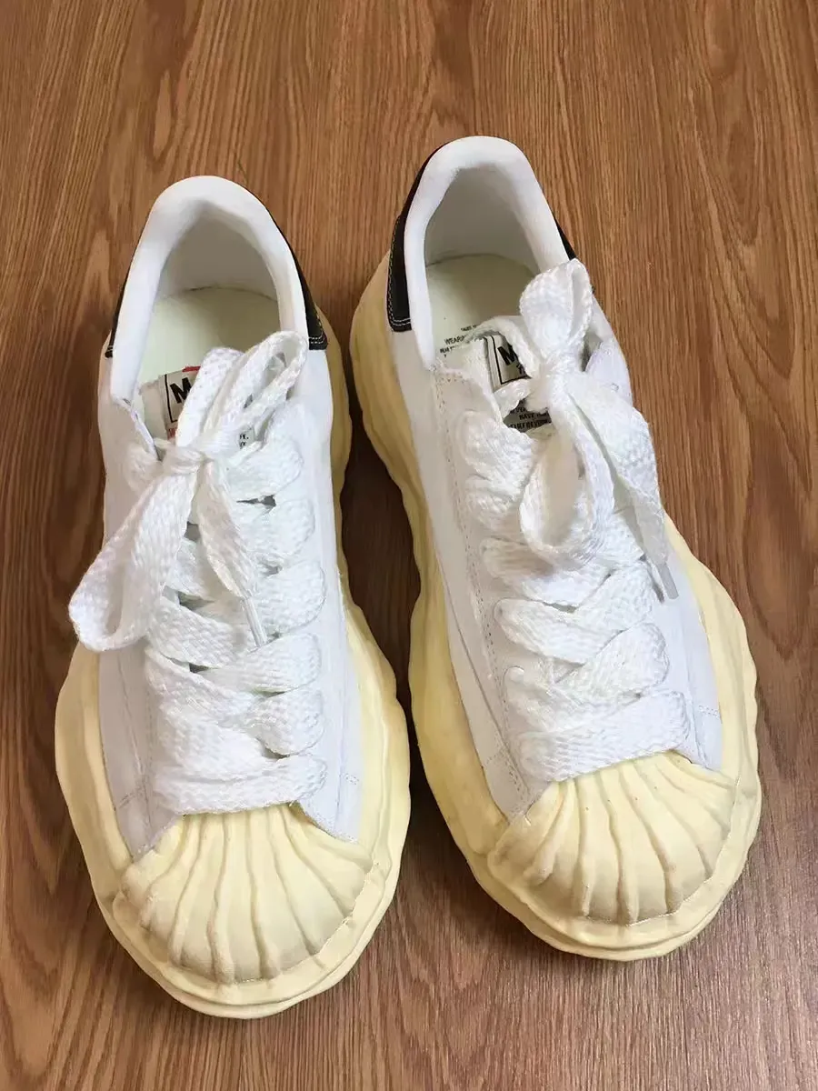 Mihara Yasuhiro Hank Low Top Canvas Sneakers for Men and