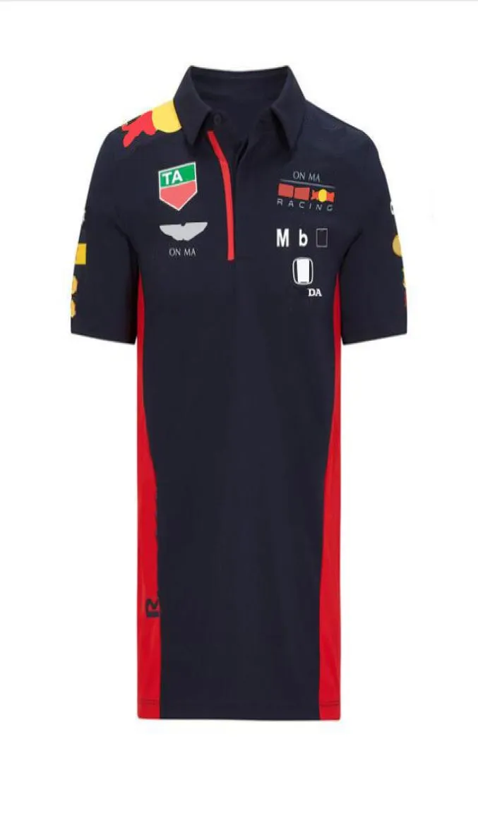 2021 Summer F1 World Formula One Campeonato Cavaliers Al aire libre Sports Camiseta de polo seco rápido 9592605