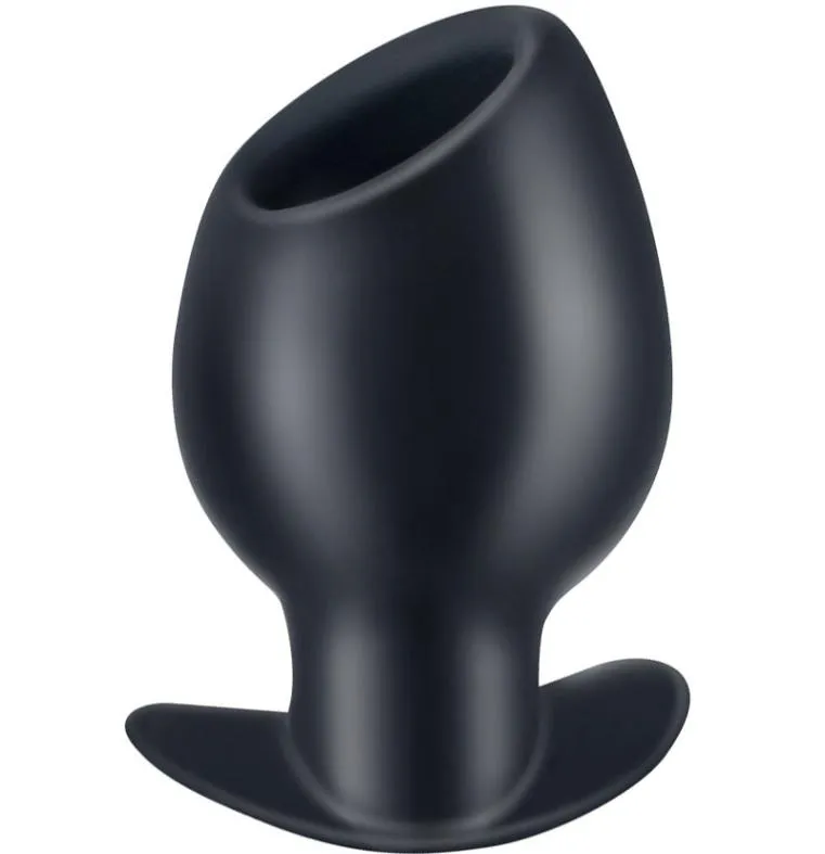 Ass Goblet Silicone Hollow Anal Plug Gay Sex Toys Speculum 전립선 매사기 커플 CX2007271856064를위한 거대한 엉덩이 플러그 항문 팽창기